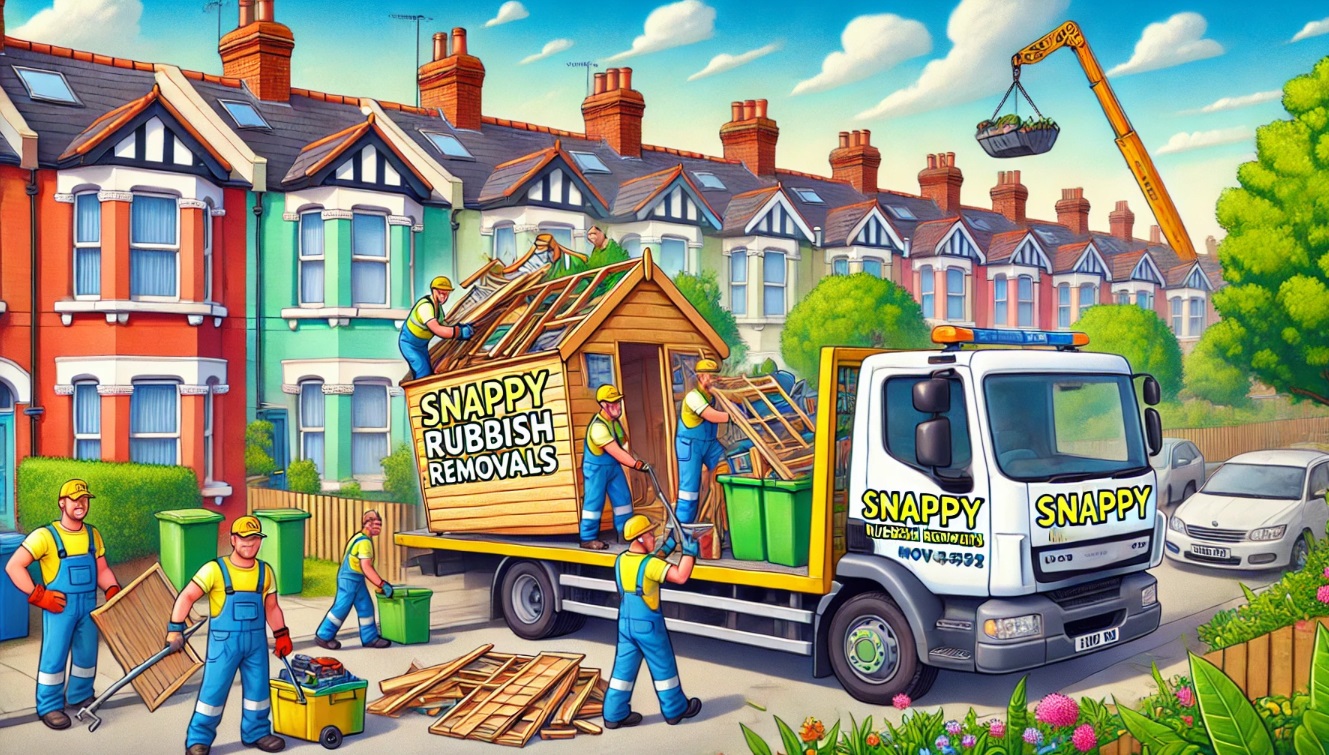 Garden Shed Dismantle and Removal Near Me in London by Snappy (Same Day)