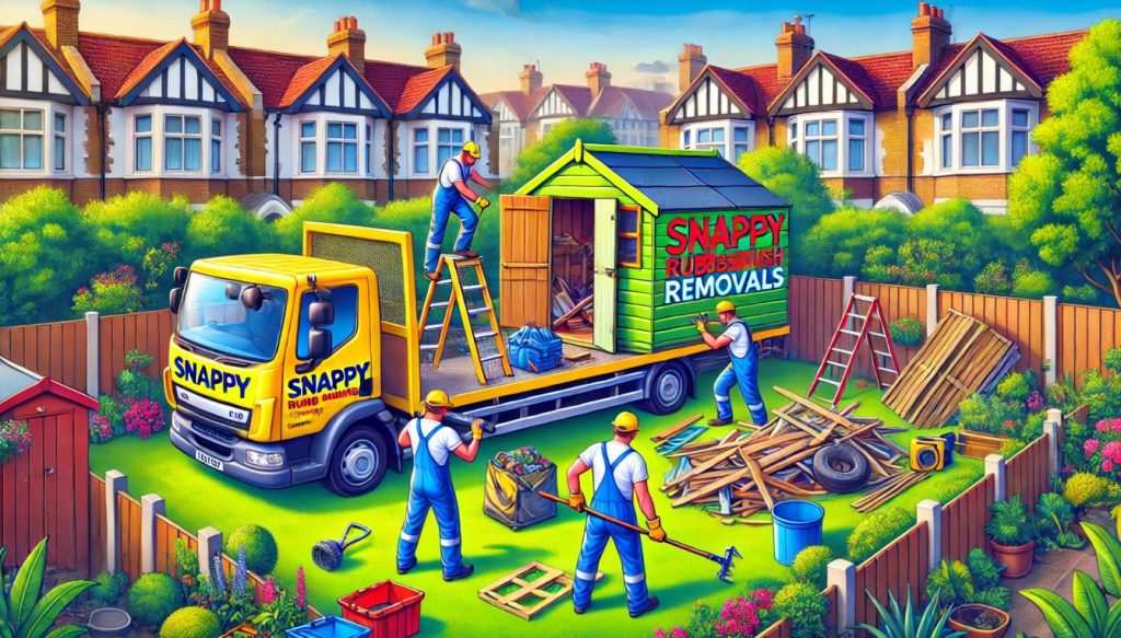 Garden Shed Dismantle and Removal Near Me in London by Snappy (Same Day)
