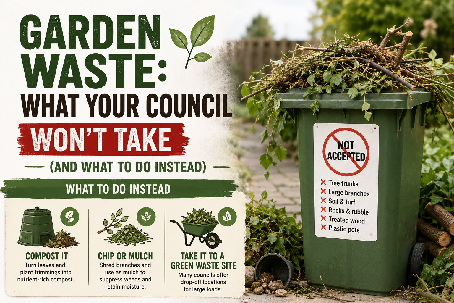 Garden Waste Items Your Council Won’t Collect