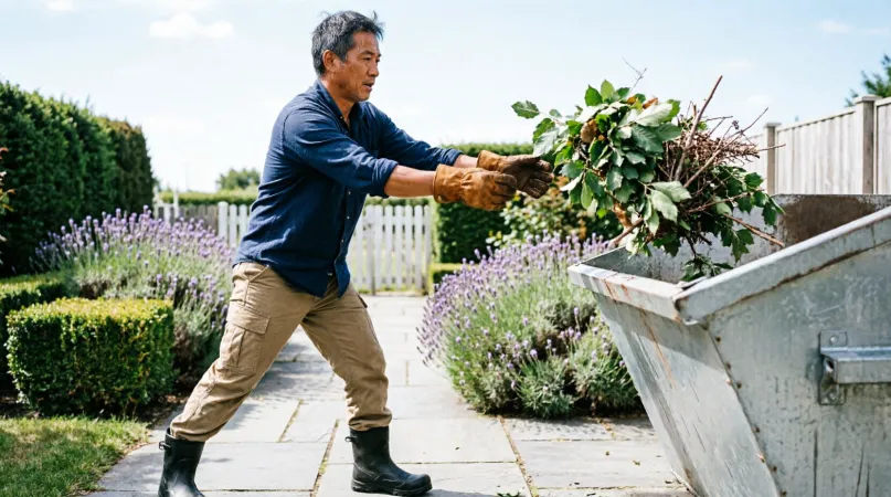 What Garden Waste Can You Put in a Skip